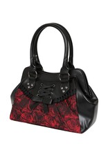 Banned Gothic bags Steampunk bags - Banned Crimson Thorn Rose Shoulder Bag