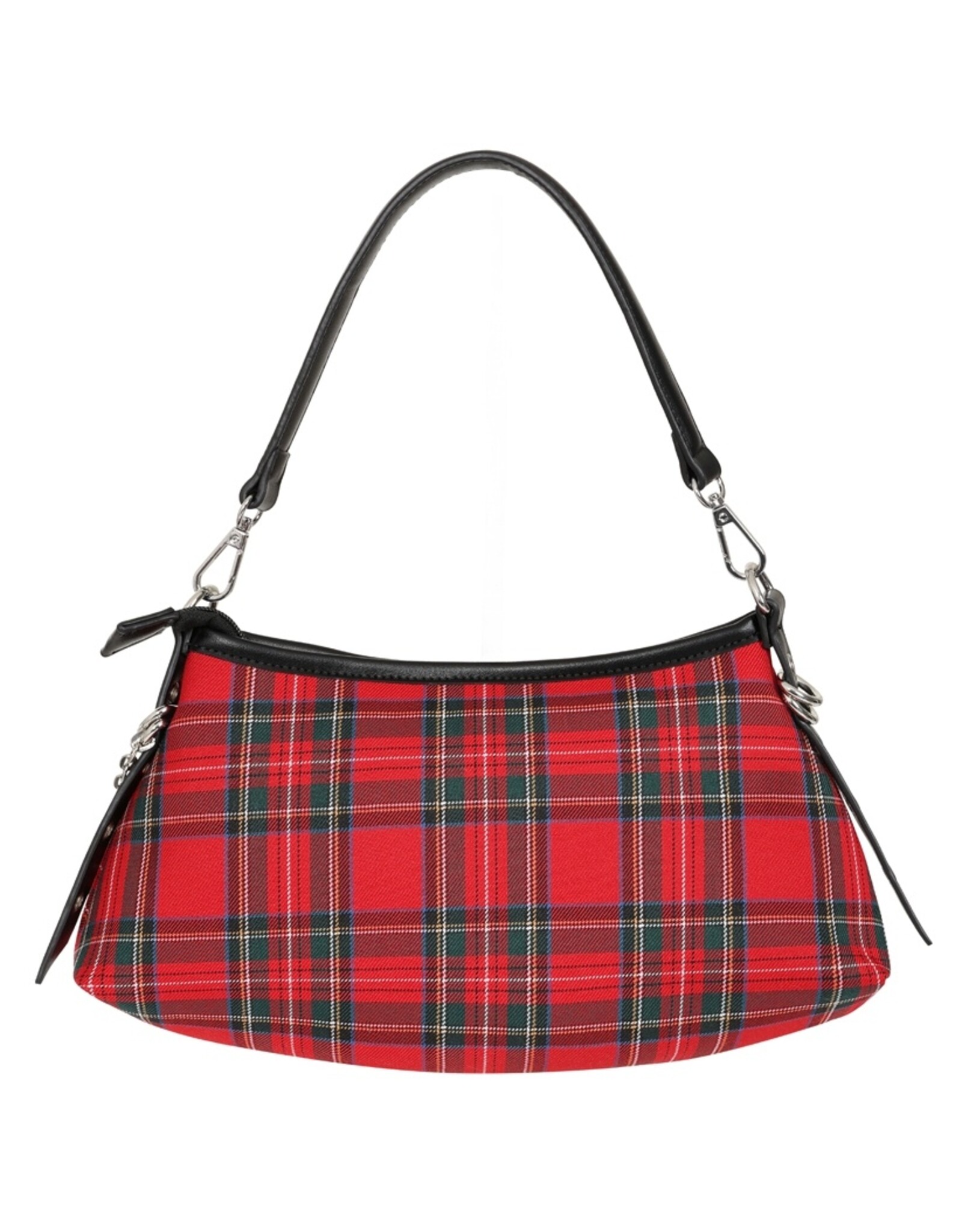 Banned Gothic bags Steampunk bags - Banned Anarchy Kilt Handbag red