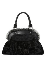 Banned Retro tassen Vintage tassen - Sanctum Velvet Gothic-Victoriaans Handtas