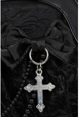Banned Retro tassen Vintage tassen - Sanctum Velvet Gothic-Victoriaans Handtas