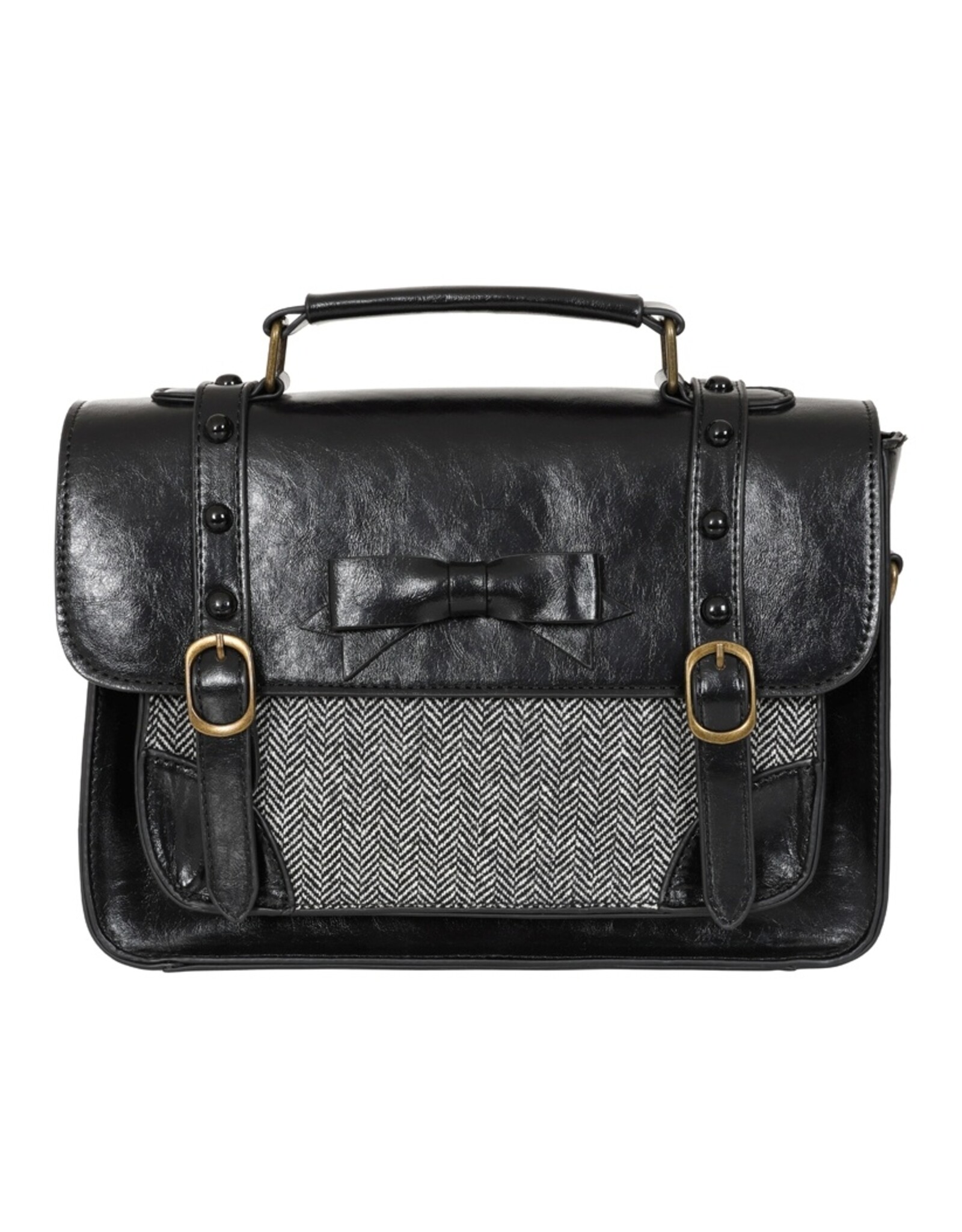 Banned Retro bags  Vintage bags - Banned Retro Herringbone Heirloom handbag
