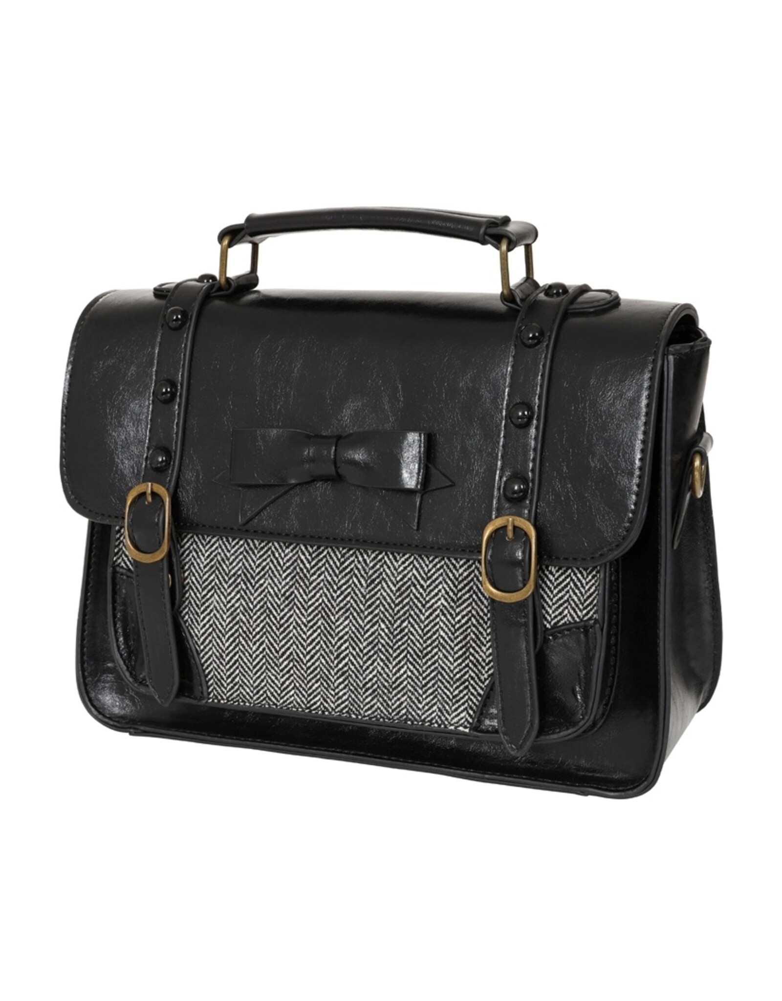Banned Retro bags  Vintage bags - Banned Retro Herringbone Heirloom handbag