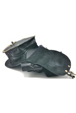 Trukado Leather Festival bags, waist bags and belt bags - Cowhide waist bag with Vintage Hook