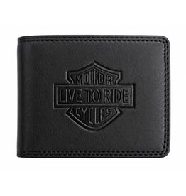 HillBurry HillBurry Wallet Live to Ride horizontale black