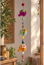 Trukado Miscellaneous - Felt Mobile Elephants handmade, approx. 100cm