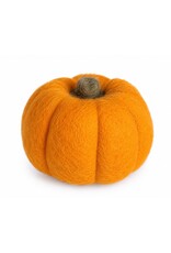 Trukado Miscellaneous - Vilten Oranje Pompoen Decoratie - 100% wol