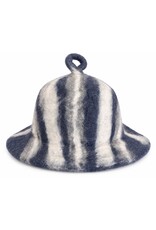 Trukado Miscellaneous - Felt hat - Sauna cap Grey-White