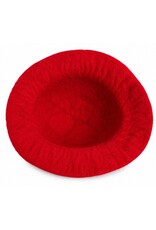Trukado Miscellaneous - Felt hat - sauna cap "Strawberry" hand felted, 100% wool
