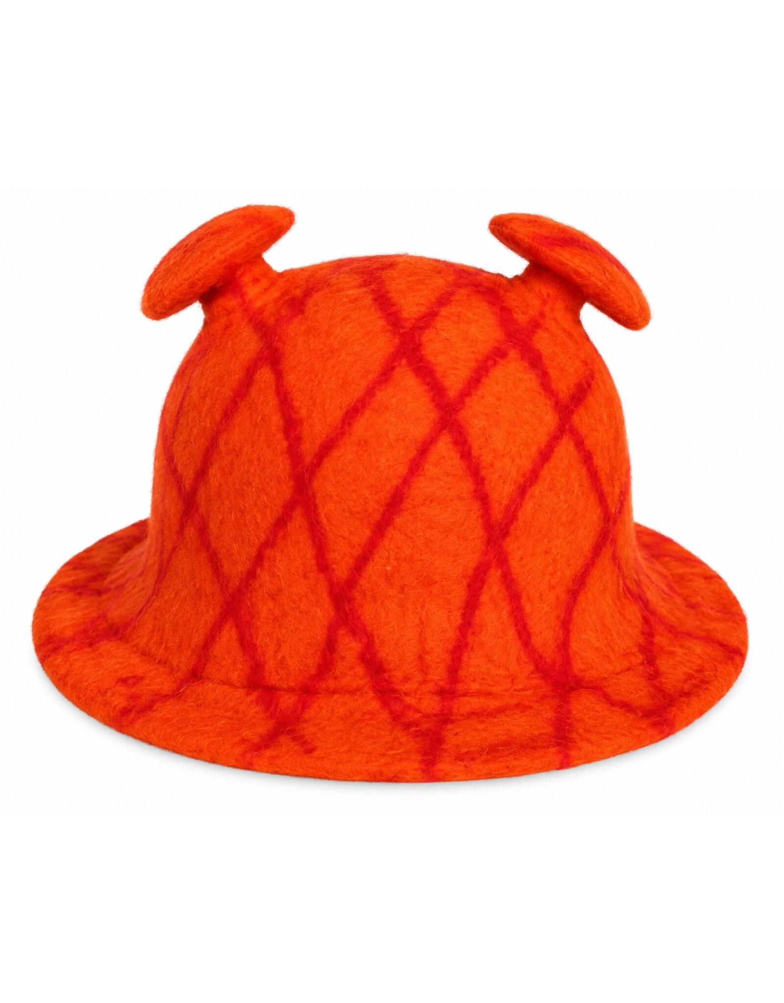 Trukado Miscellaneous - Vilten hoed - Saunamuts "Shrek" oranje