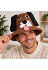 Trukado Miscellaneous - Vilten hoed - Saunamuts Hond - 100% wol