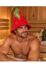 Trukado Miscellaneous - Felt pointed hat Strawberry - 100% wool