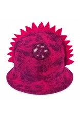 Trukado Miscellaneous - Felt Hat – Sauna Cap ‘Little Dragon’ - Purple