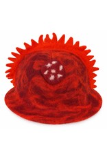 Trukado Miscellaneous - Felt Hat – Sauna Cap ‘Little Dragon’ - Orange