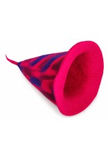Trukado Miscellaneous - Vilten punthoed - Saunamuts Fuchsiablauw