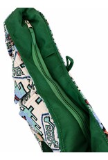 Trukado Fashion bags - Hobo bag Woven Fabric with Ethnic Pattern  Blue