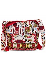 Trukado Fashion bags - Hobo bag Woven Fabric with Ethnic Pattern