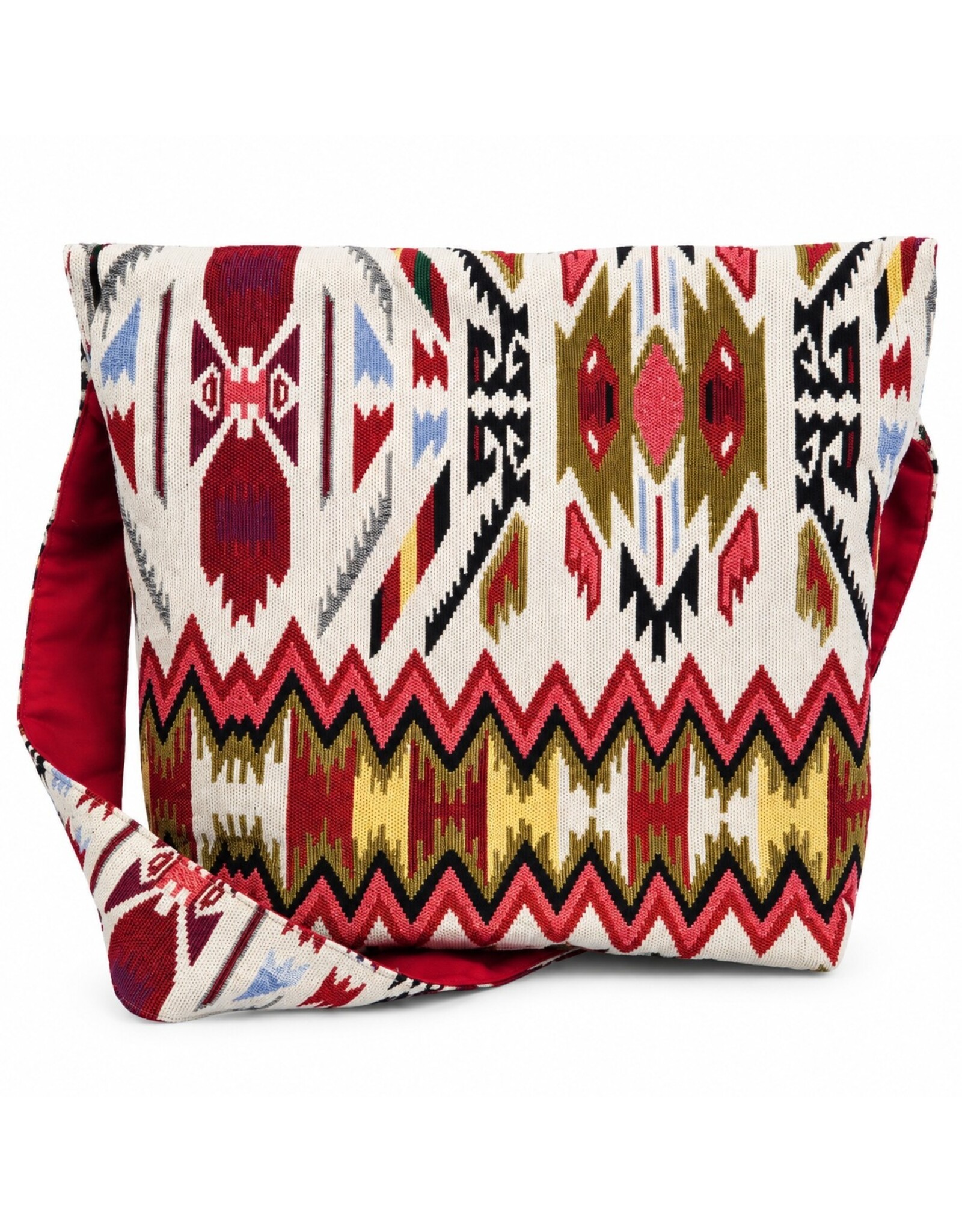 Trukado Fashion bags - Hobo bag Woven Fabric with Ethnic Pattern