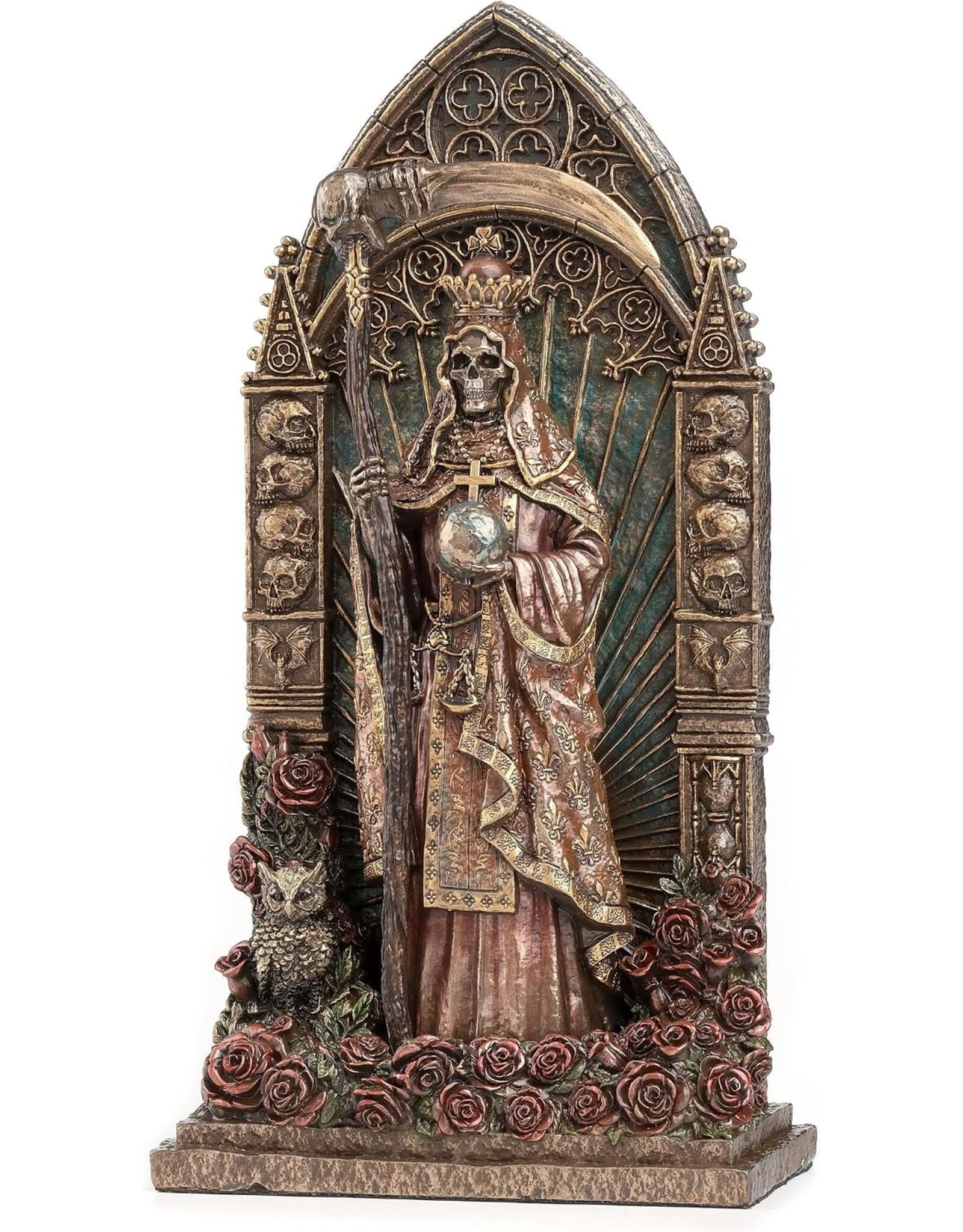 Veronese Design Giftware Beelden Collectables  - Regal Santa Muerte Dia De Los - Veronese Design