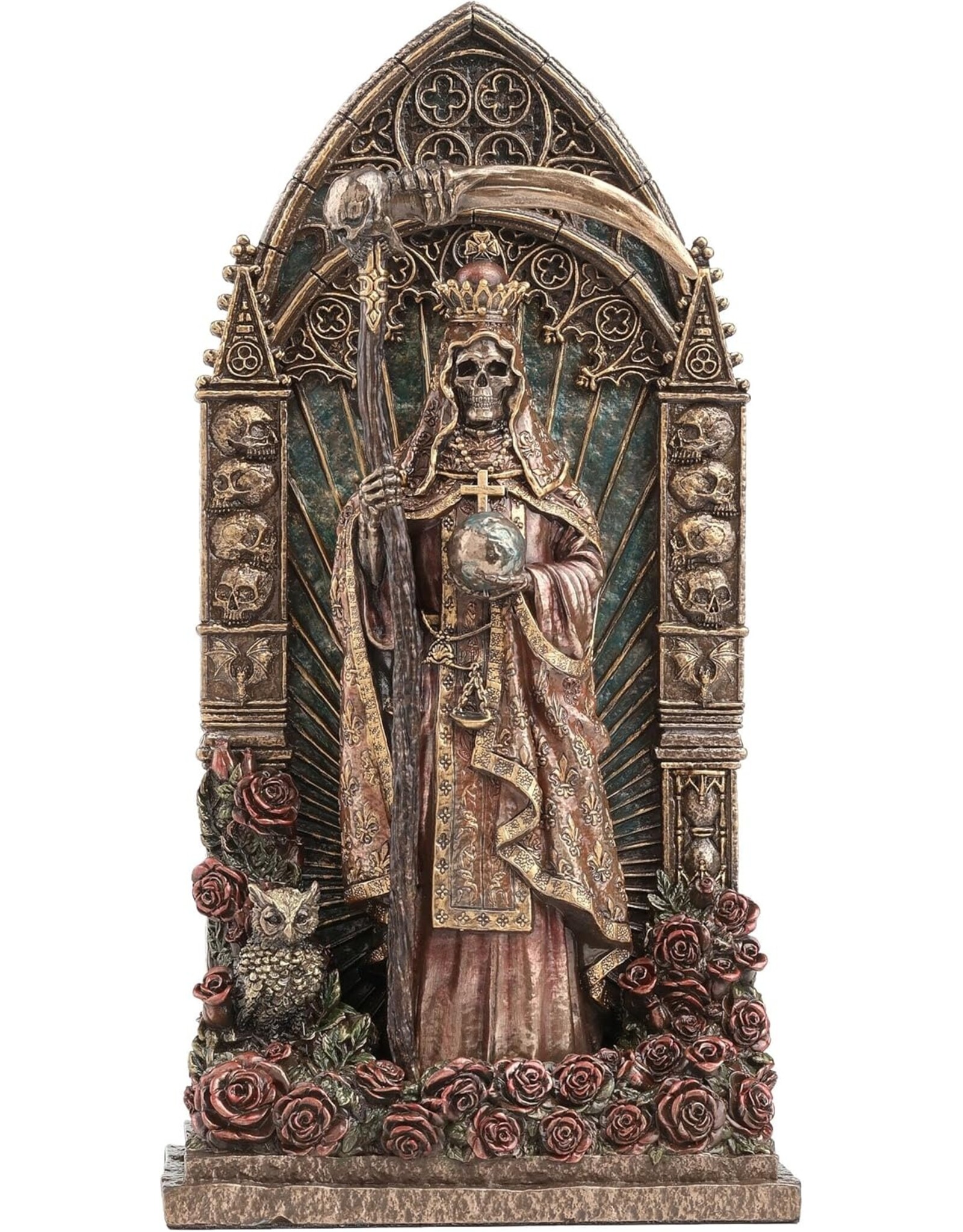 Veronese Design Giftware Beelden Collectables  - Regal Santa Muerte Dia De Los - Veronese Design