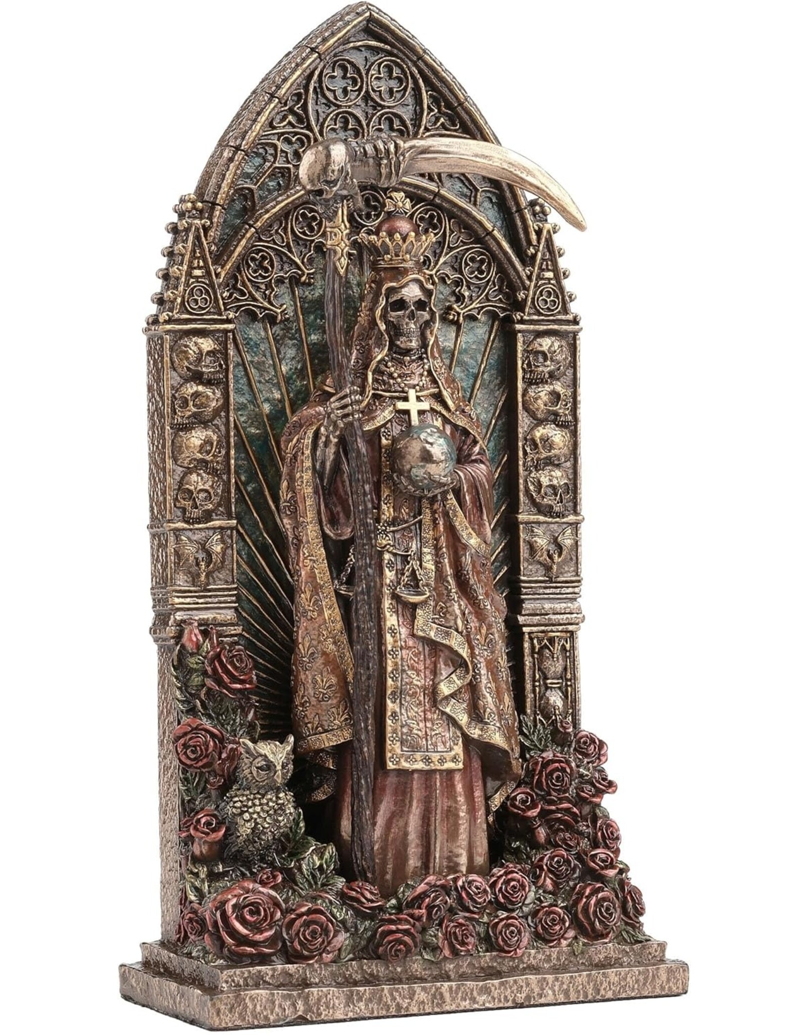 Veronese Design Giftware Figurines Collectables - Regal Santa Muerte Dia De Los - Veronese Design