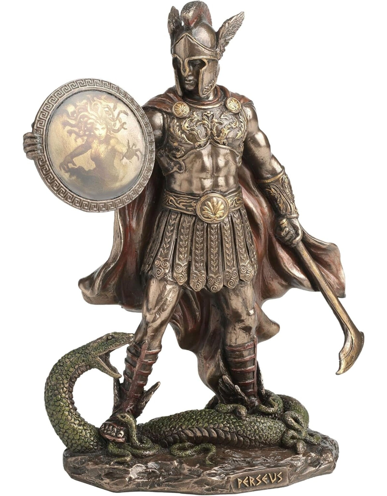 Veronese Design Giftware Beelden Collectables  -  Perseus, de Doder van Medusa - Veronese Design
