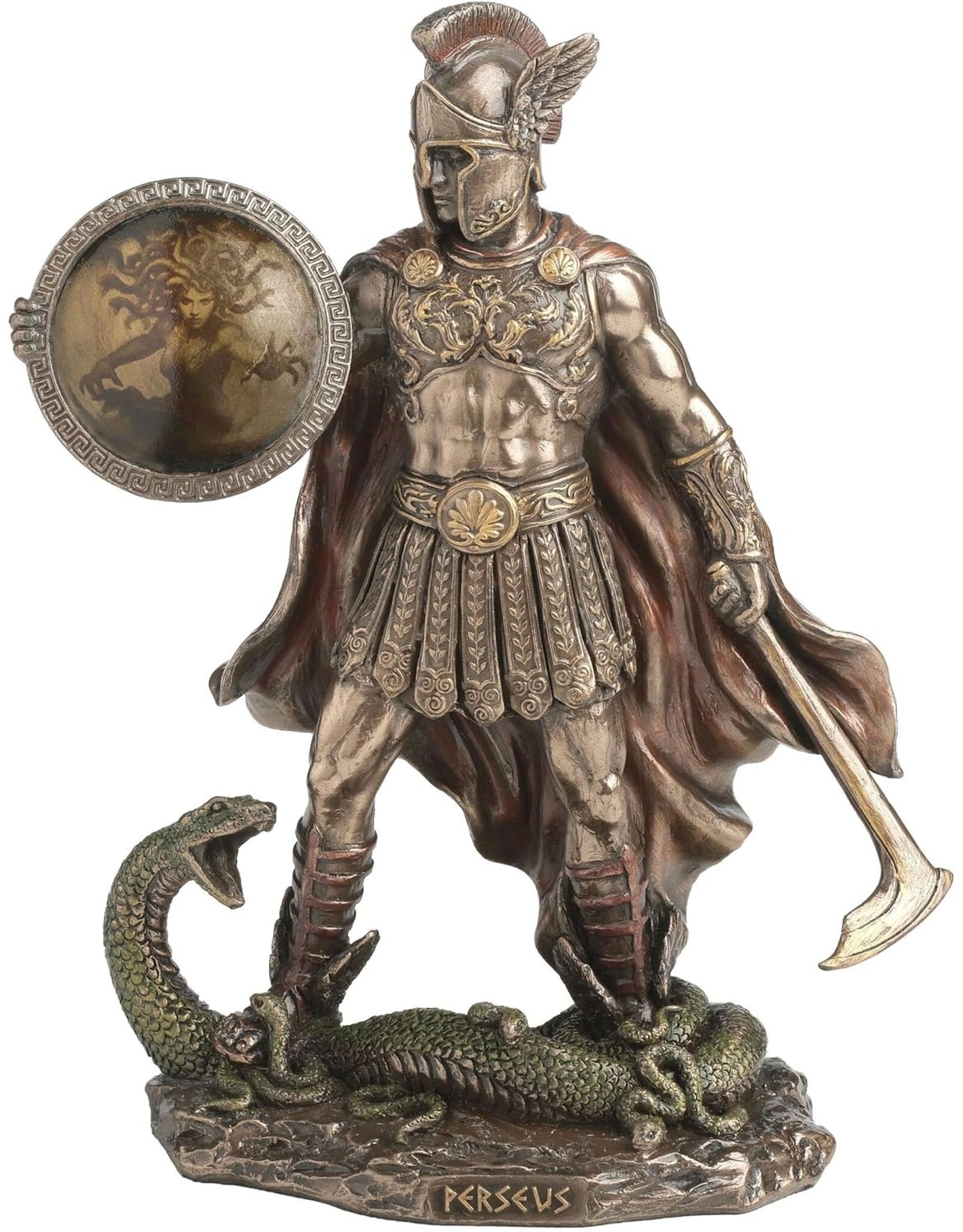 Veronese Design Giftware Beelden Collectables  -  Perseus, de Doder van Medusa - Veronese Design
