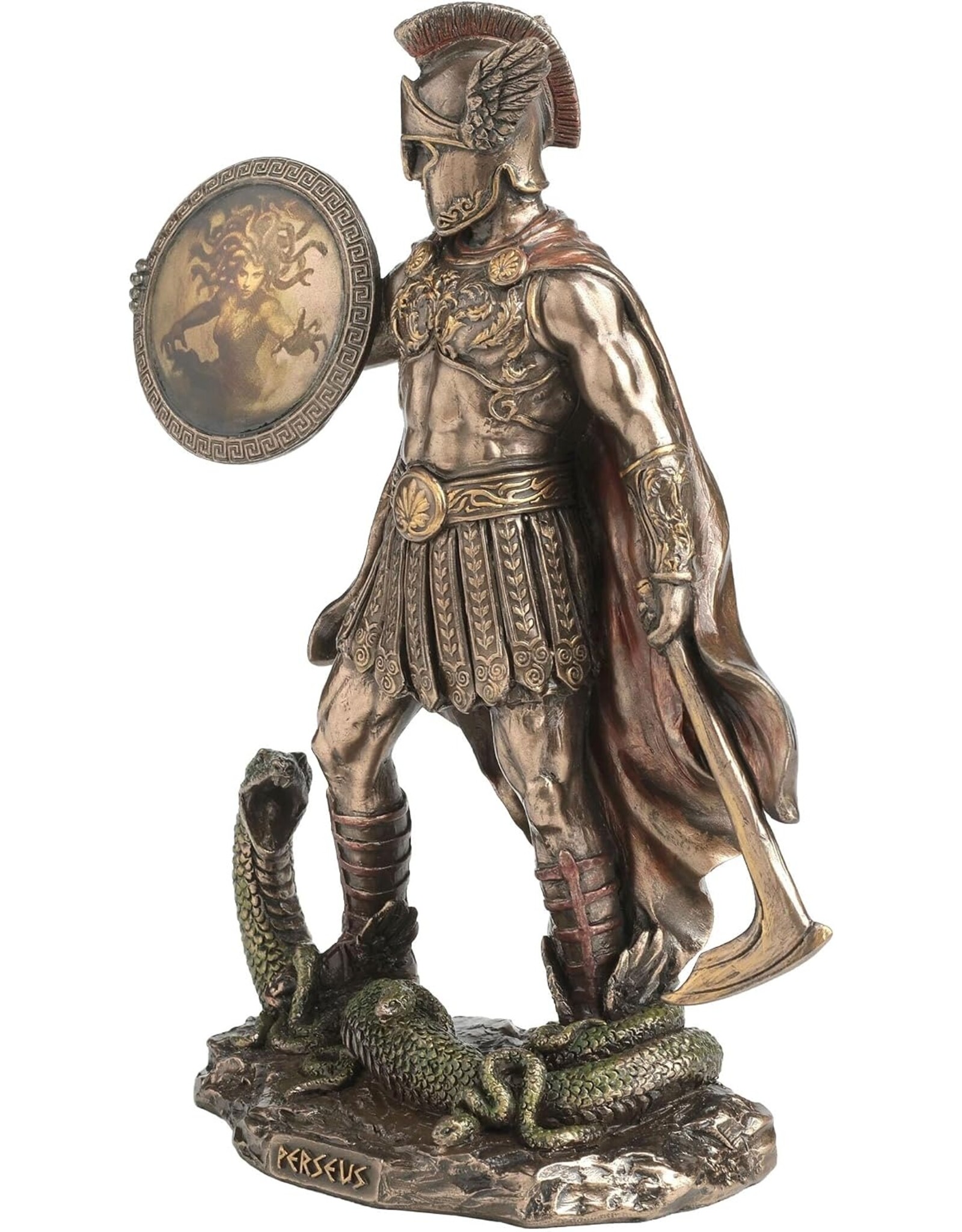 Veronese Design Giftware Figurines Collectables - Perseus Slayer of Medusa - Veronese Design