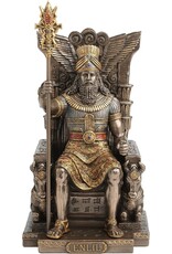 Veronese Design Giftware Beelden Collectables  -  Enlil Mesopotamische god van Lucht, Aarde en Stormen