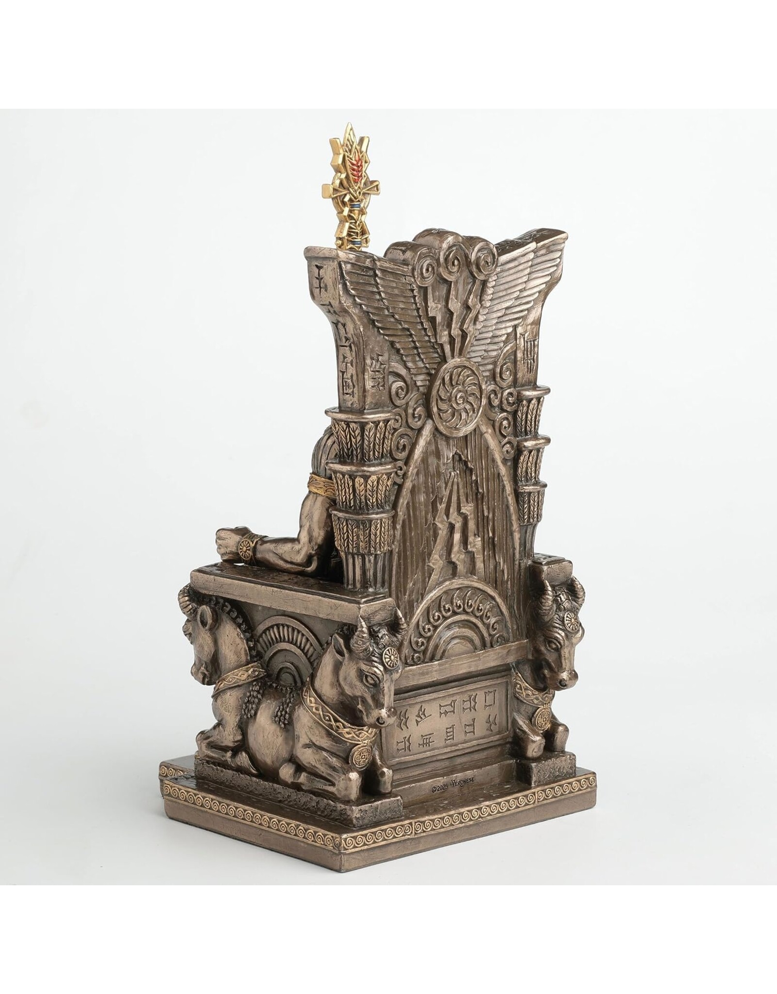 Veronese Design Giftware Beelden Collectables  -  Enlil Mesopotamische god van Lucht, Aarde en Stormen