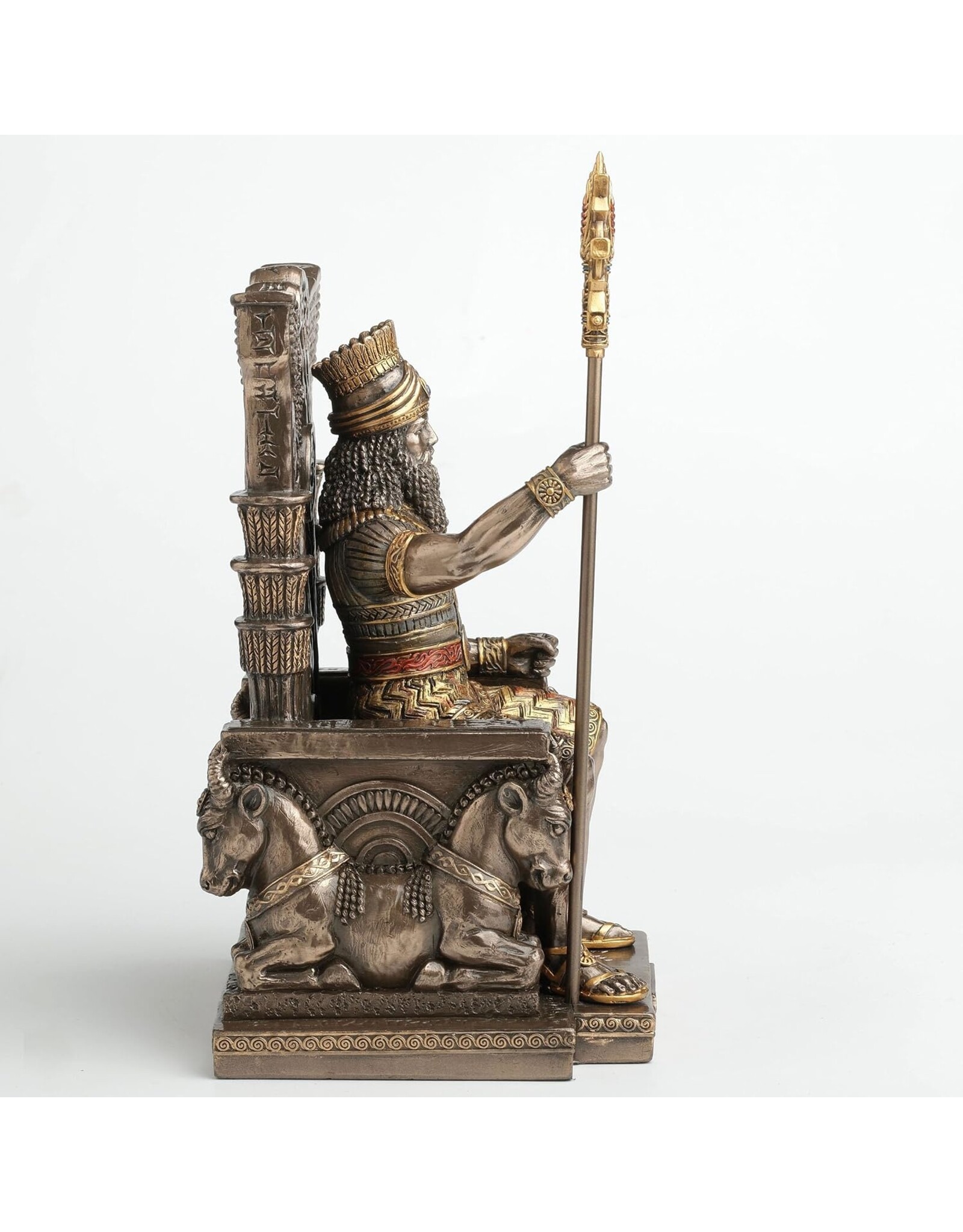 Veronese Design Giftware Beelden Collectables  -  Enlil Mesopotamische god van Lucht, Aarde en Stormen