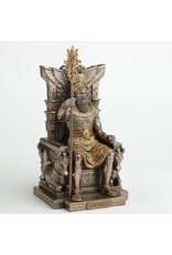 Veronese Design Giftware Beelden Collectables  -  Enlil Mesopotamische god van Lucht, Aarde en Stormen