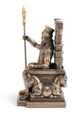Veronese Design Giftware Beelden Collectables  -  Enlil Mesopotamische god van Lucht, Aarde en Stormen