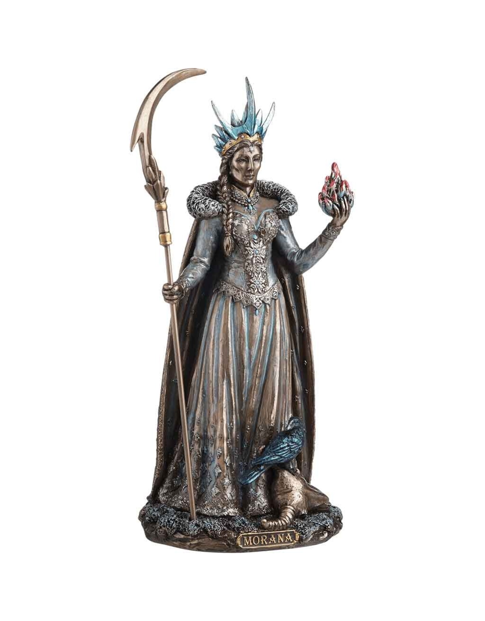 Veronese Design Giftware Beelden Collectables  -  Morana  Slavische godin van Winter, Dood en Wedergeboorte