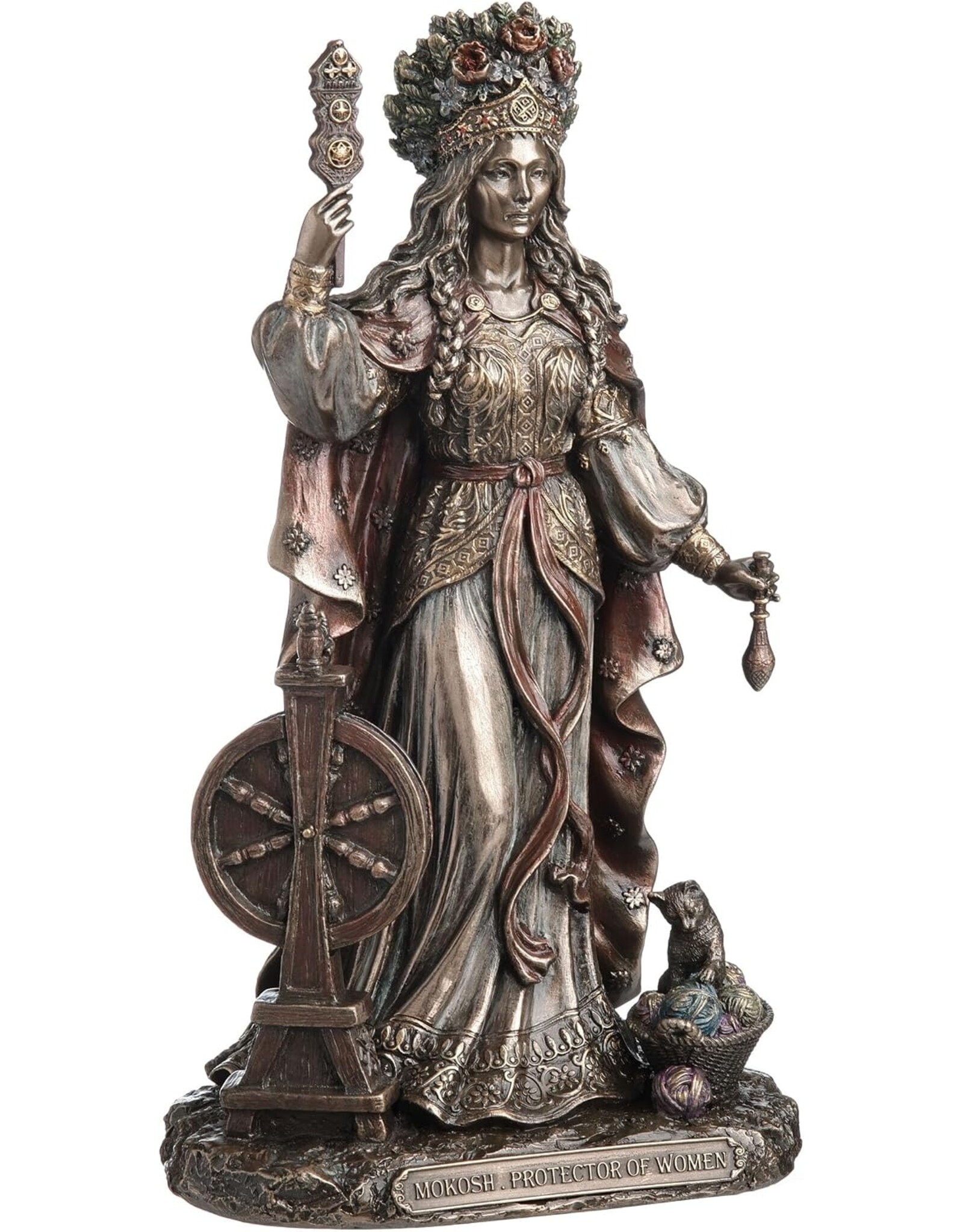 Veronese Design Giftware Figurines Collectables - Mokosh  Slavic Mother Earth Goddess