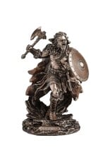 Veronese Design Giftware Beelden Collectables  - Viking Berserker met Bijl en Schild