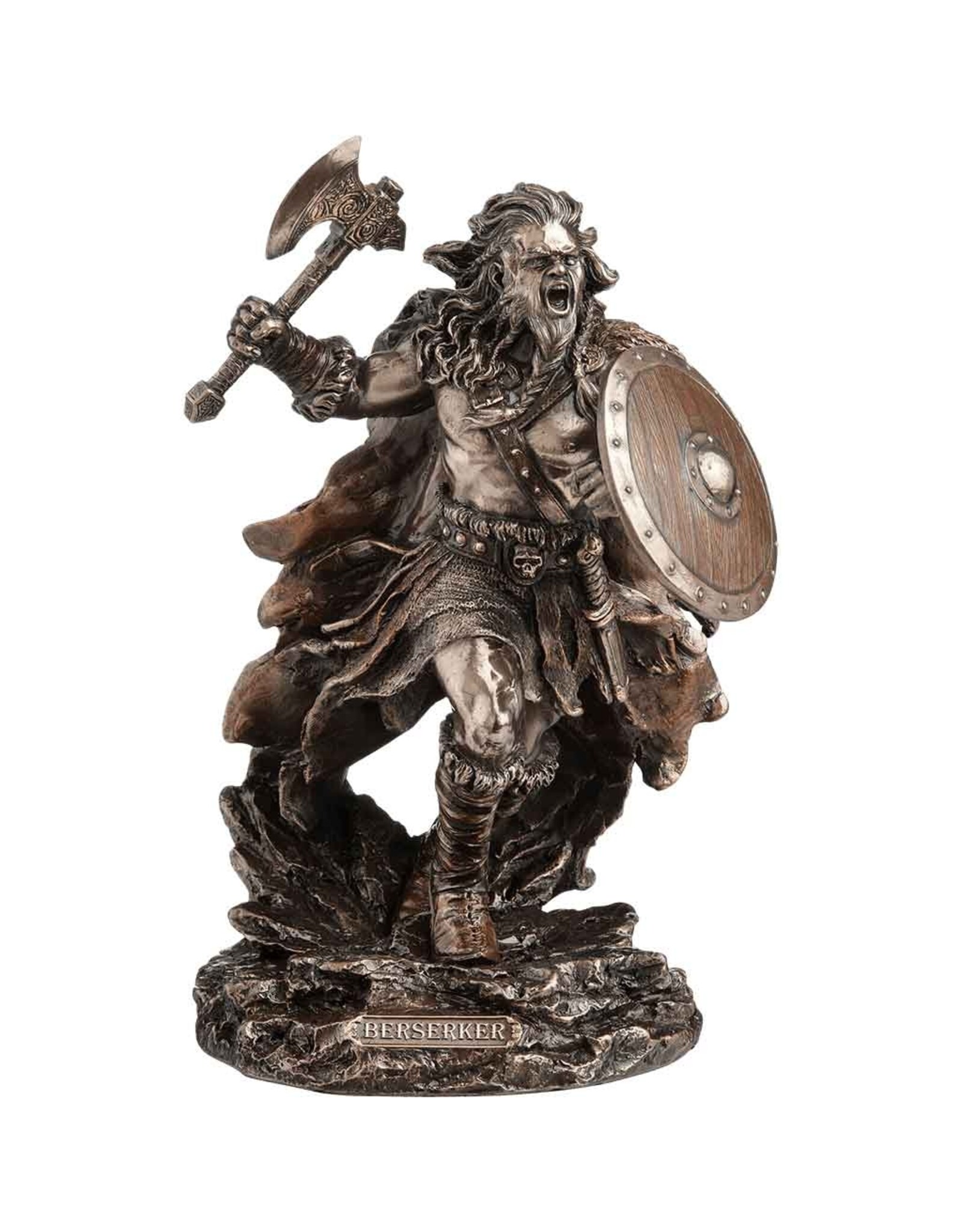Veronese Design Giftware Figurines Collectables - Viking Berserker with Axe and Shield