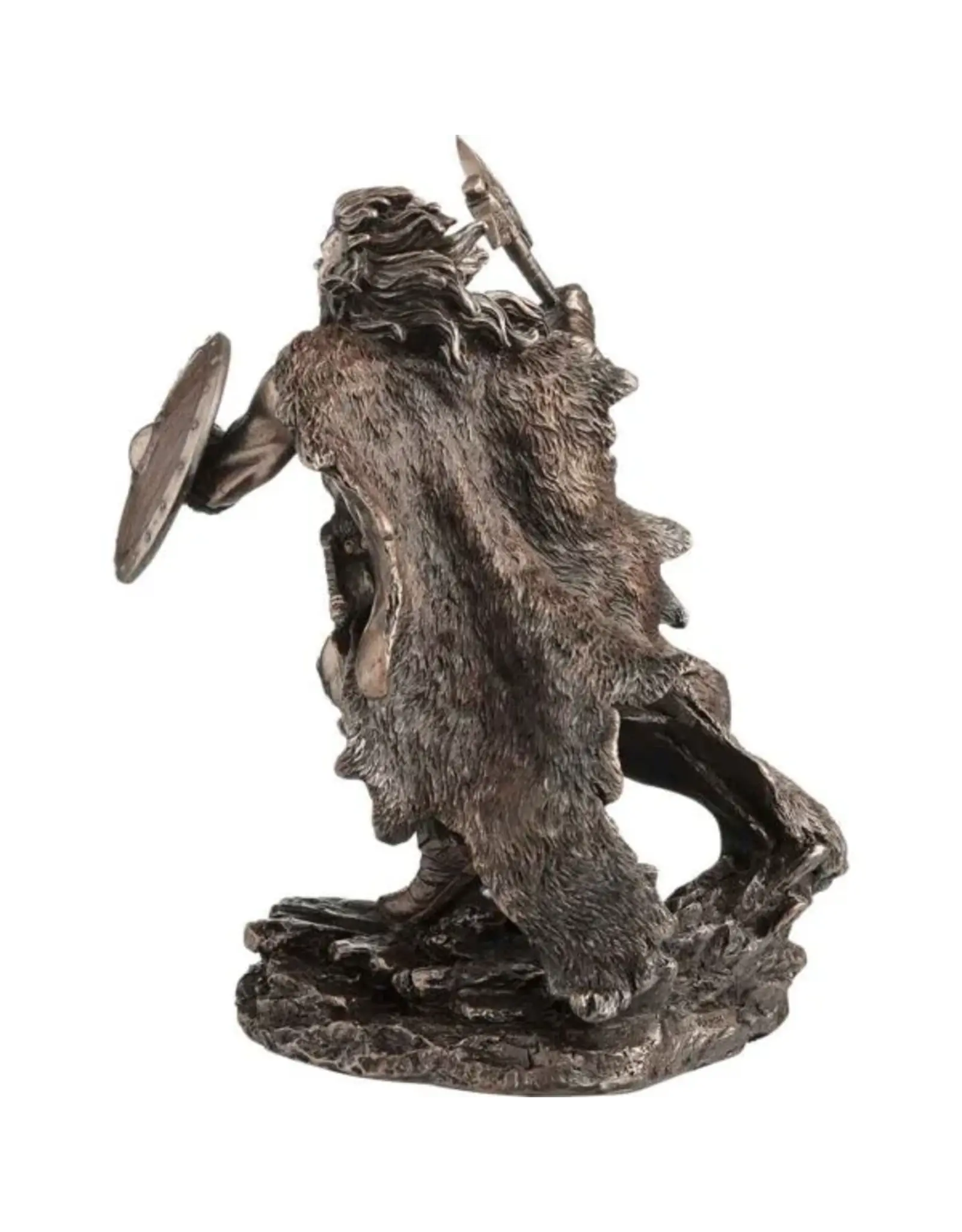 Veronese Design Giftware Beelden Collectables  - Viking Berserker met Bijl en Schild