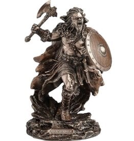 Veronese Design Viking Berserker met Bijl en Schild