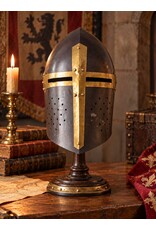 Trukado Miscellaneous - Medieval Templar helmet, wearable – Recycled metal