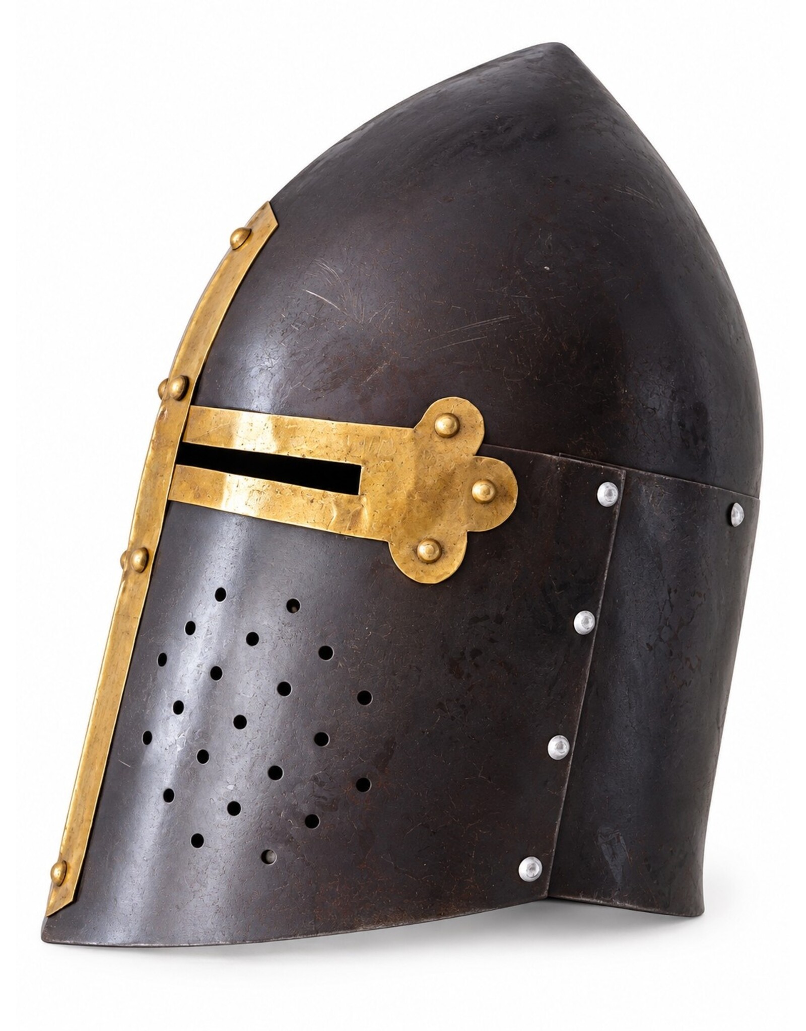 Trukado Miscellaneous - Medieval Templar helmet, wearable – Recycled metal