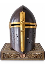Trukado Miscellaneous - Medieval Templar helmet, wearable – Recycled metal