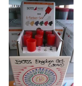 BOTZ 9040 engobeset 6 kleuren