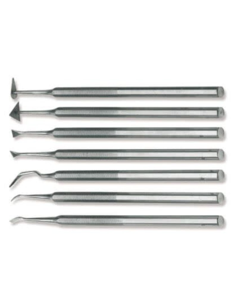 seladon set precisietools 7-delig inox