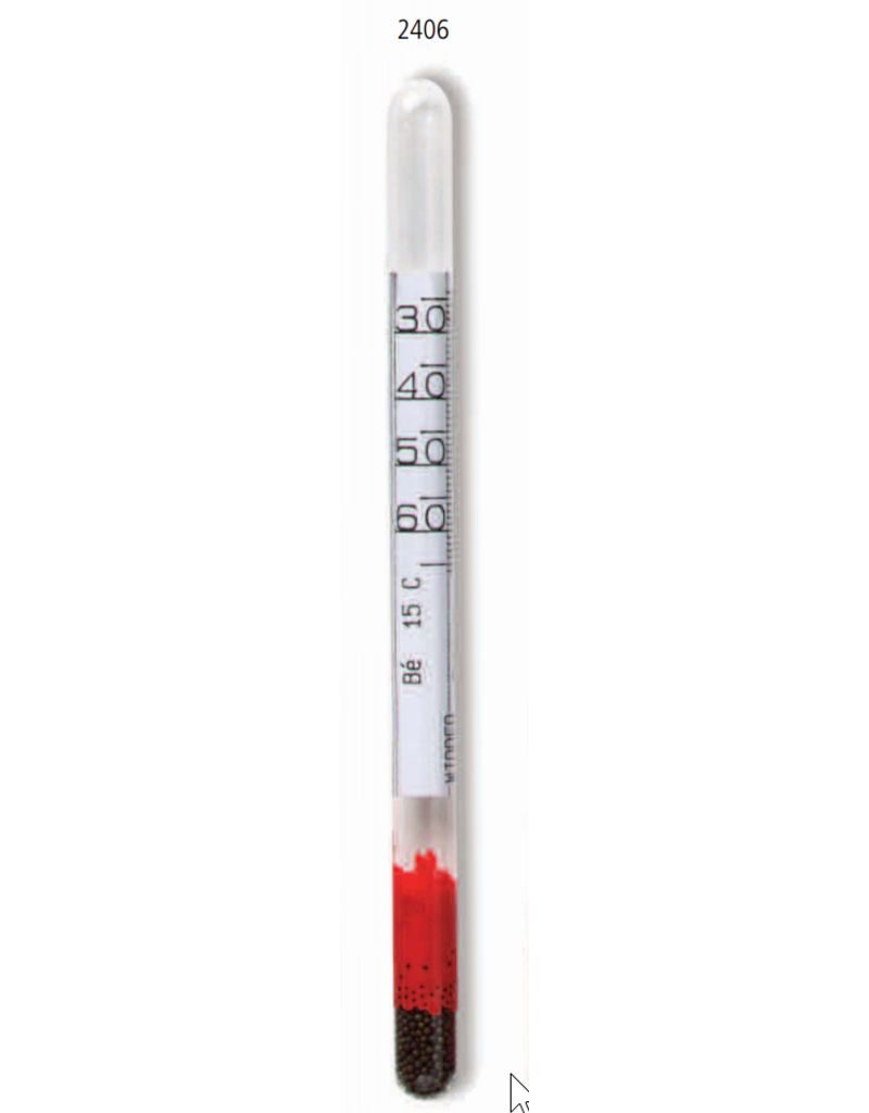 KB MISC 2406 areometer 17 cm dichtheid 25-65 B©