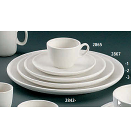 KB MISC 2842-2 MAL bord zonder rand diameter 26 cm