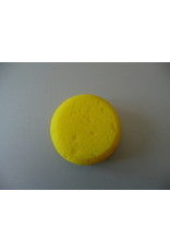 seladon sponsje geel rond
