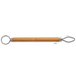 KB MISC afdraailus tweezijdig zwart rond ruit  22 cm