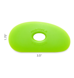 MUDTOOLS Mudtools shape 1 - groen hard 9 x 4.5 cm