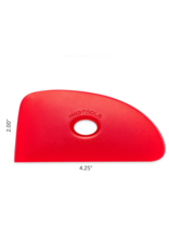 MUDTOOLS Mudtools shape 4  - rood extra soft 10,8 x 5 cm