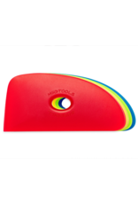 MUDTOOLS Mudtools shape 4  - rood extra soft 10,8 x 5 cm